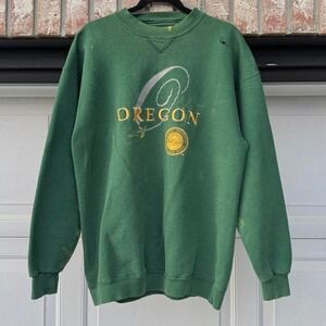 VINTAGE GREEN TIMEOUT MADE IN USA "OREGON" SWEATSHIRT